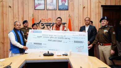 Photo of CM Dhami Jawan Samman: मुख्यमंत्री पुष्कर सिंह धामी ने महाकुंभ में सेवा देने वाले NDRF के 112 जवानों को किया सम्मानित