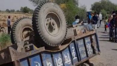 Photo of हरियाणा: ईंटों से लदी ट्रैक्टर-ट्रोली पलटी, युवक की मौत