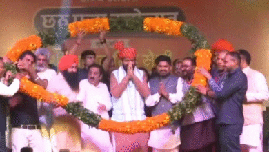 Photo of हरियाणा: छठ पूजा महोत्सव के प्रदेश स्तरीय कार्यक्रम में पहुंचे सीएम सैनी