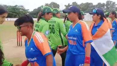 Photo of महिला T20 विश्वकपफॉर द ब्लाइंड: भारत-पाकिस्तान तनाव के बीच दिखी खेलभावना