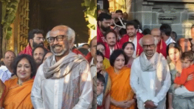 Photo of 75वें जन्मदिन के बाद परिवार संग तिरुपति पहुंचे रजनीकांत