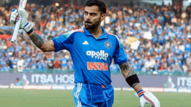 Photo of  विराट कोहली पत्नी अनुष्का के साथ भारत लौटे, मुंबई एयरपोर्ट पर आए नजर