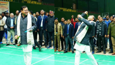 Photo of सीएम धामी ने थामा रैकेट..फिट और फोकस्ड रहने का दिया संदेश…